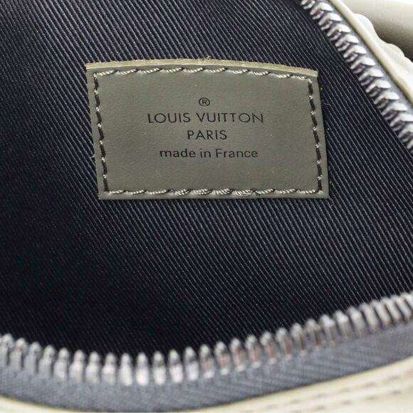 Louis Vuitton Keepall Bandouliere Bag Monogram Seal Leather XS Green - Picture 6 of 7